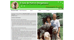 Desktop Screenshot of pastorebergamasco.com